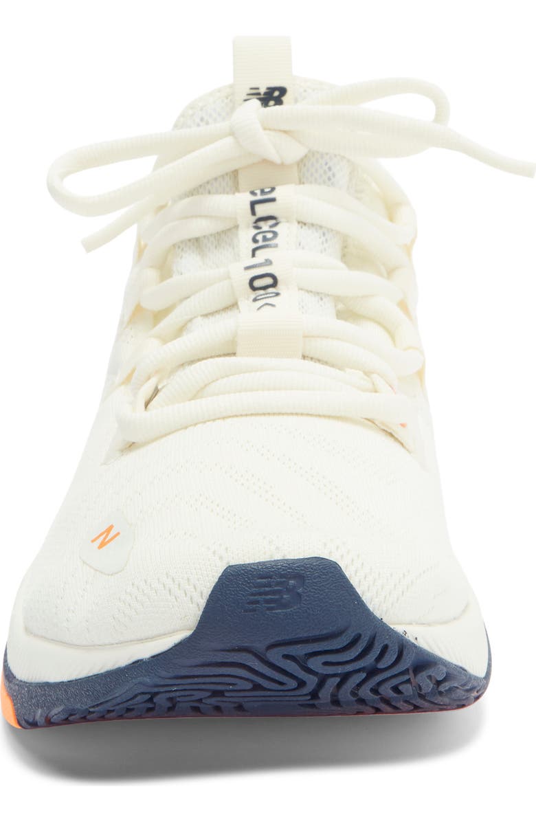 New Balance FuelCell Trainer v2 Sneaker, Alternate, color, Angora/ Hot Mango