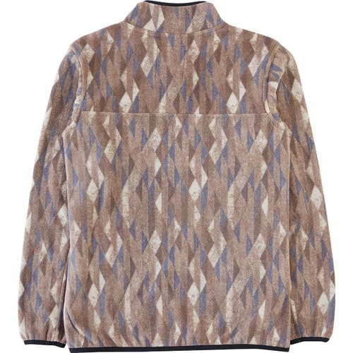 Kavu Cavanaugh Fleece Jacket In Brown