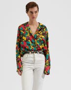 La DoubleJ Milano Shirt Vines Brown
