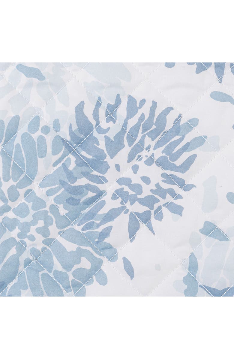 Matouk Chrysanthemum Quilt, Alternate, color, Blue