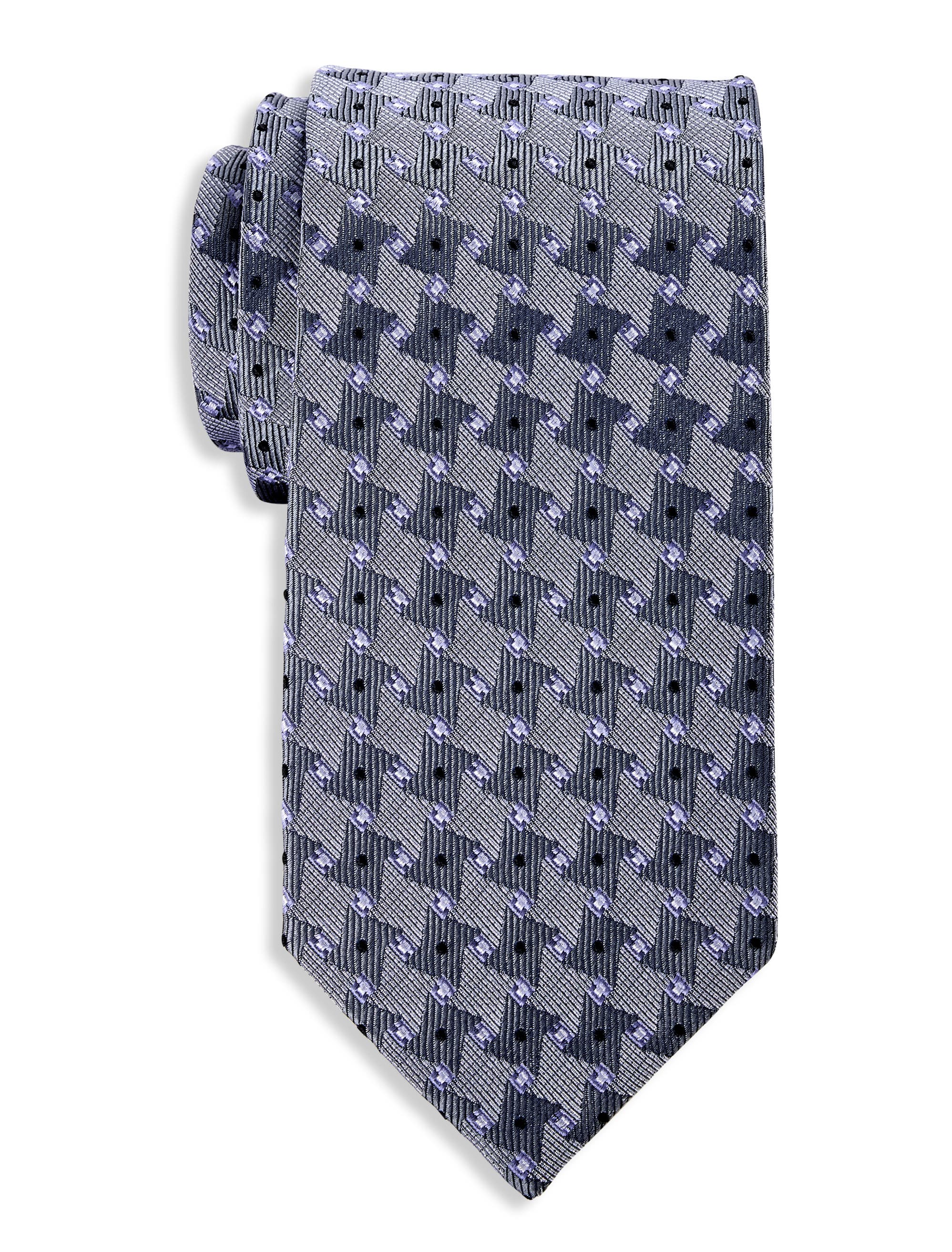 Pattern Dxl Oak Hill Premium by DXL Big & Tall Geometric Pattern Silk Tie (Men ...