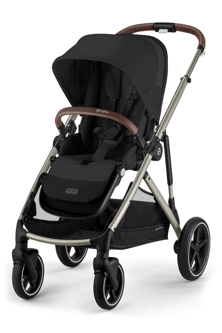 Gazelle S Stroller, Main, color, MOON BLACK