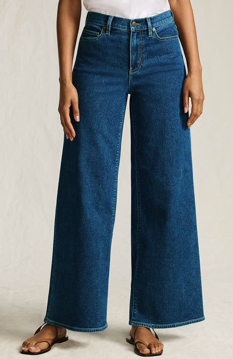 Recover Denim High Rise Extra Wide Leg Jeans
