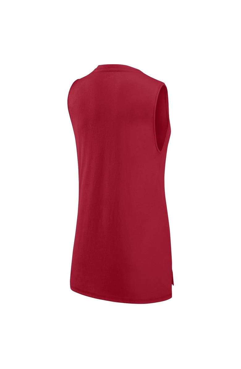 FANATICS Women's Fanatics Branded Red Tampa Bay Buccaneers True Contender Tank Top, Alternate, color, Red