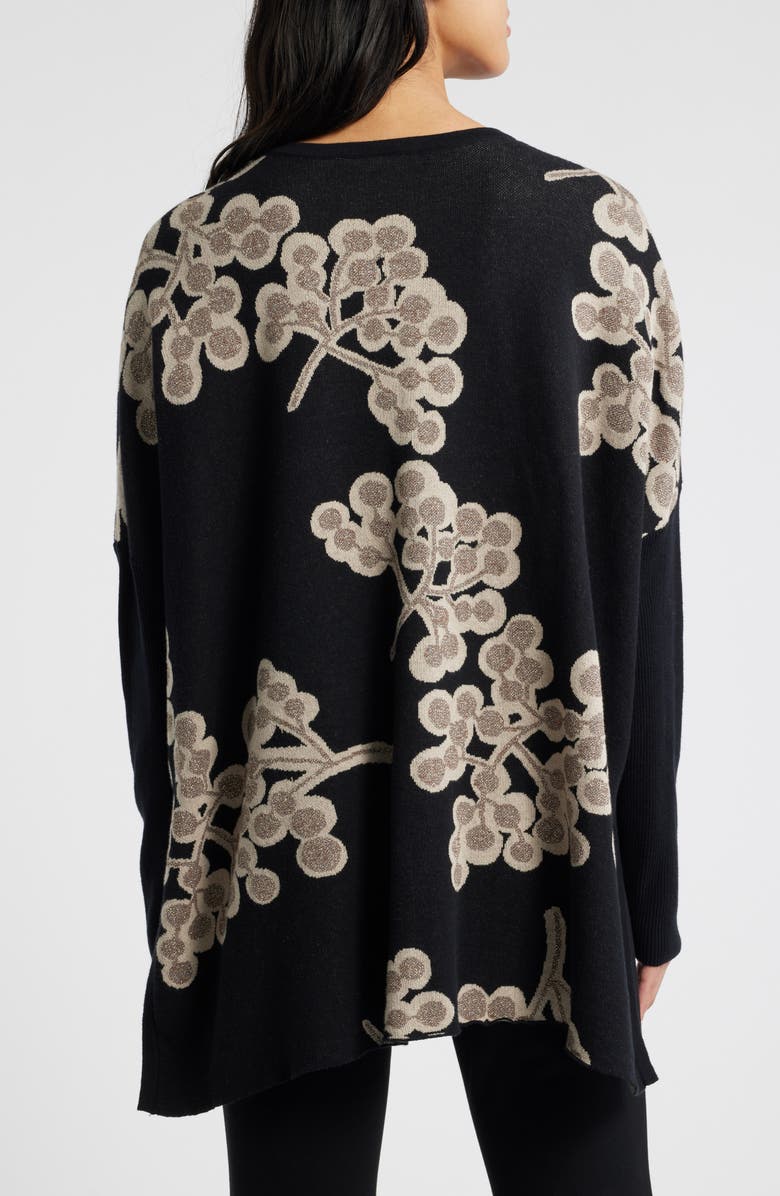 Masai Copenhagen Feluca Jacquard Cotton & Modal Tunic Sweater, Alternate, color, 