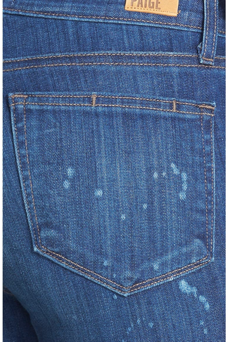 Denim 'Hoxton' Distressed High Rise Skinny Stretch Ankle Jeans, Alternate, color, LOLA DESTRUCTED