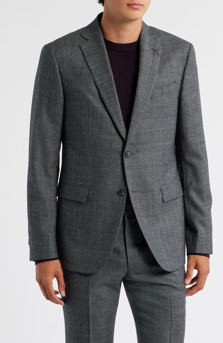 Bleeker Grey Glen Plaid Wool Suit