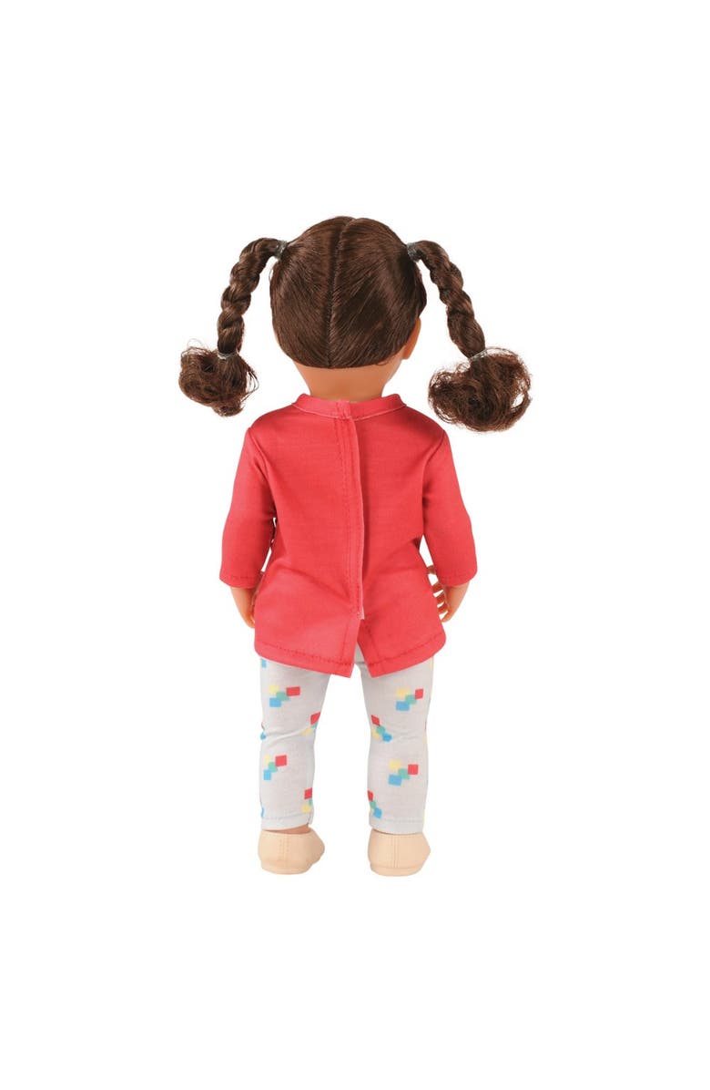 Kaplan Early Learning Company 13" Multiethnic Doll - Hispanic Girl, Alternate, color, Multicolored