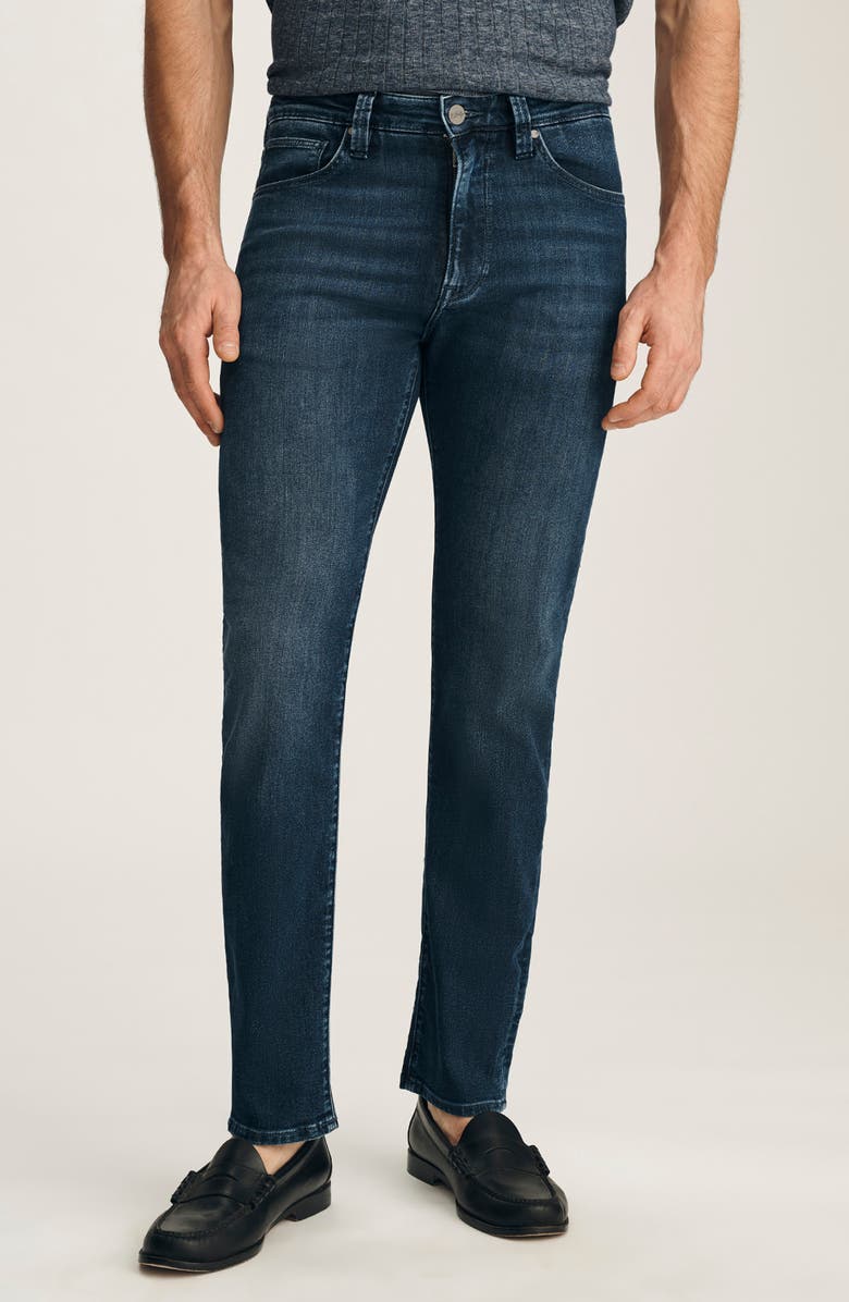 34 Heritage Courage Straight Leg Jeans, Main, color, Deep Brushed Aerodenim