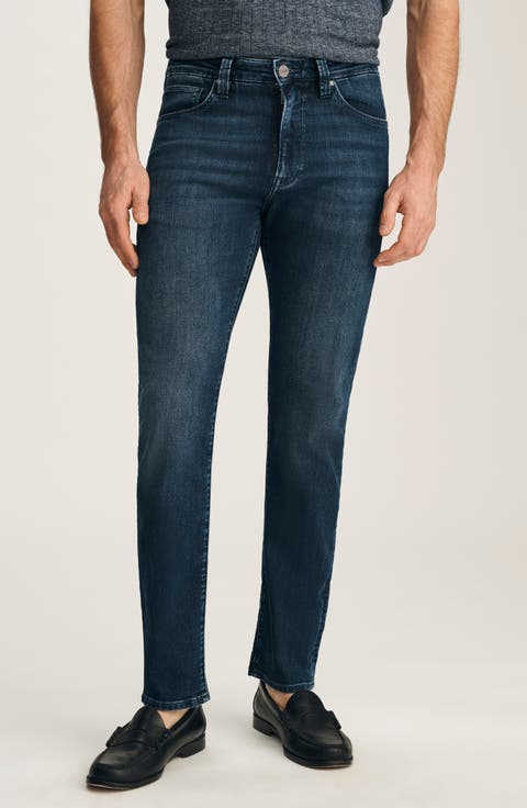 Courage Straight Leg Jeans (Deep Brushed Aerodenim)