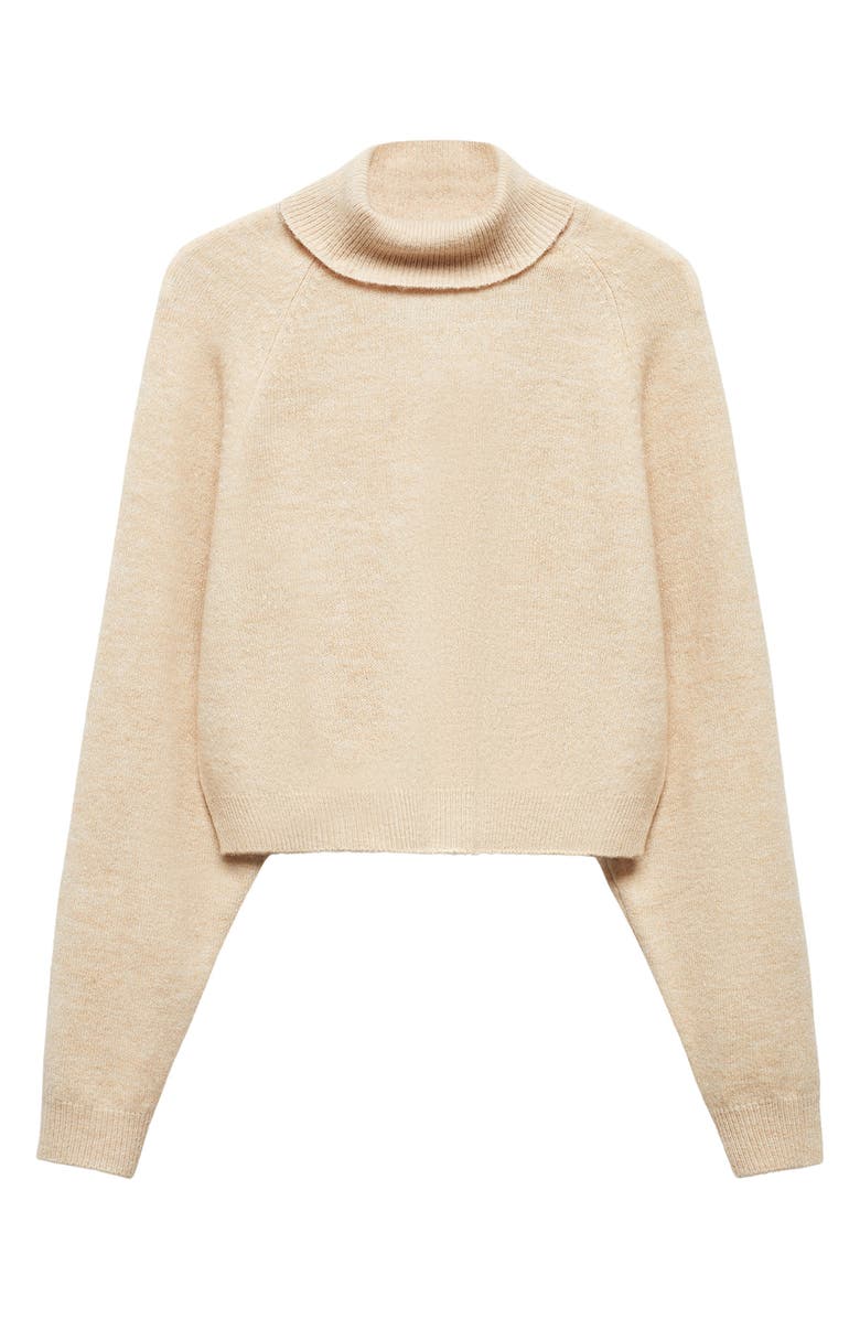 MANGO Turtleneck Sweater, Alternate, color,