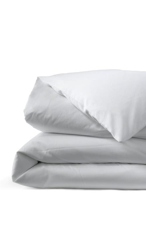 LANDS' END LANDS' END 400 THREAD COUNT PREMIUM SUPIMA COTTON NO IRON SATEEN DUVET BED COVER 