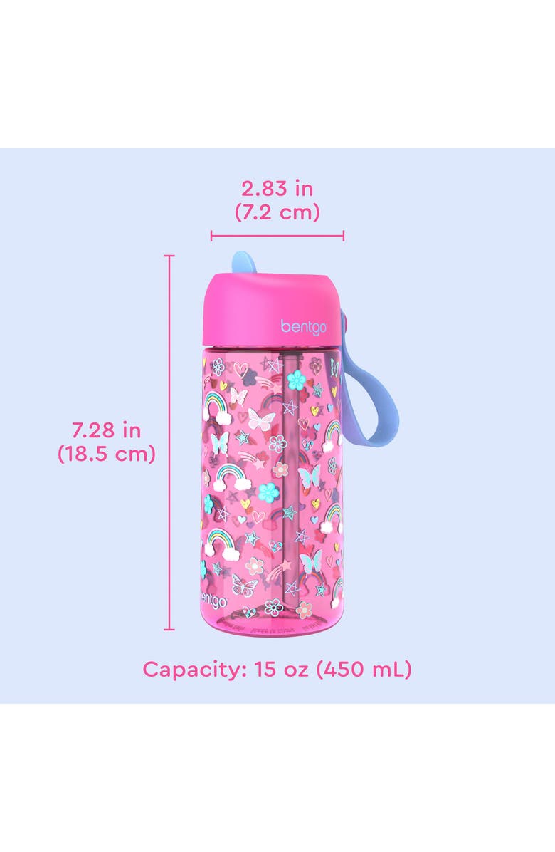 BENTGO Kids' Tritan Water Bottle, Alternate, color, Pink