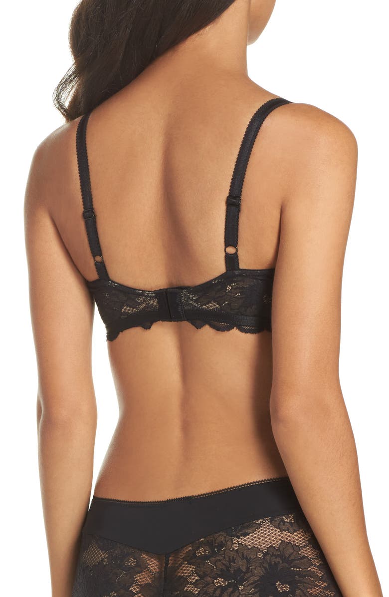 Wacoal Fire & Lace Underwire Bra, Alternate, color,
