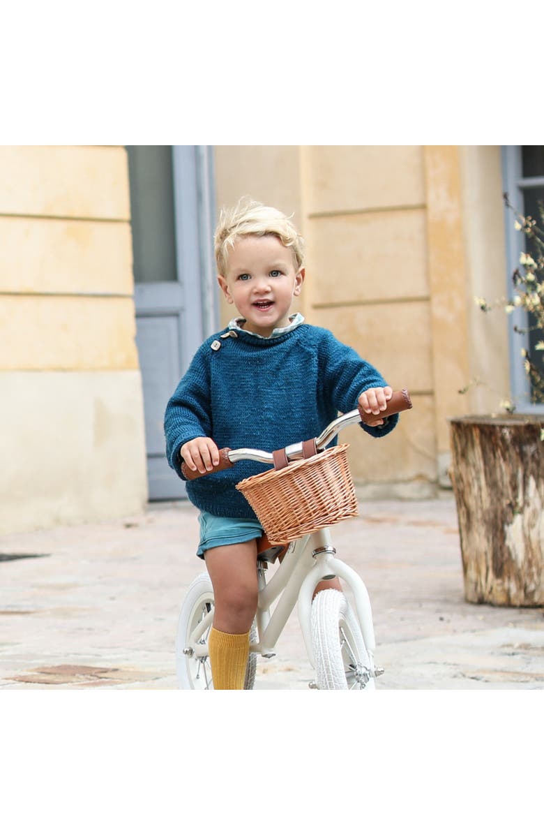 Baghera Balance Bicycle + Helmet, Alternate, color, Glossy White