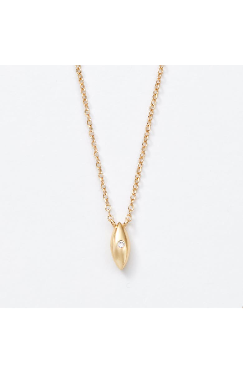 Sara Patino Dahlia Reversible Pendant Necklace, Main, color, Gold