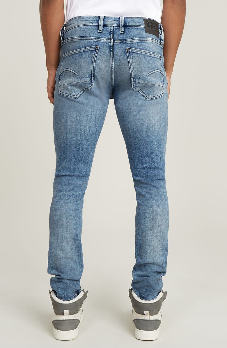 G-STAR Revend FWD Skinny Fit Jeans, Alternate, color, Antique Faded Ripped