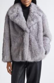 Stand Studio Valentina Faux Fur Jacket