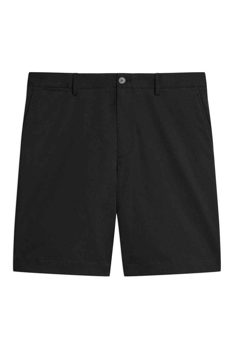 Standard Chino in Moonsoft Cotton Blend Shorts, Alternate, color, BLACK