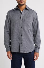 BOSS Owen Relaxed Fit Cotton Button-Up Shirt