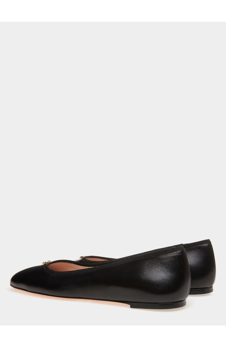 Bally rina Flat In Nappa Leather, Alternate, color, Black