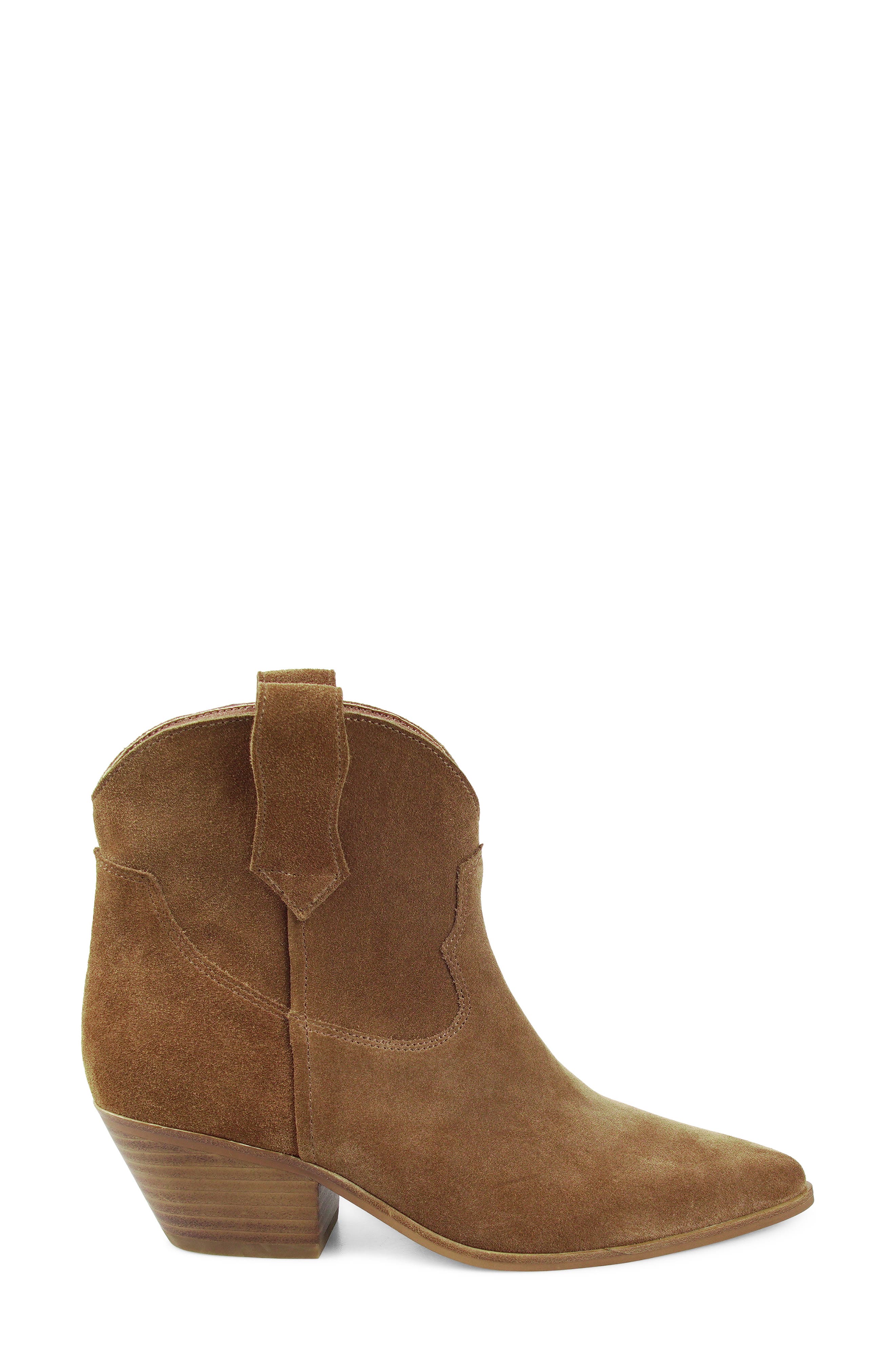 Izzy Western Boot, Alternate, color, KHAKI SUEDE