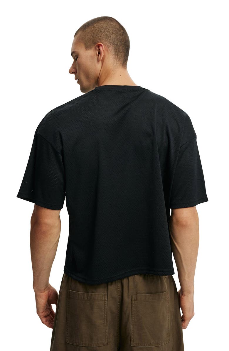 Cotton On Men's Cropped Fit Mesh T-Shirt, Alternate, color, 