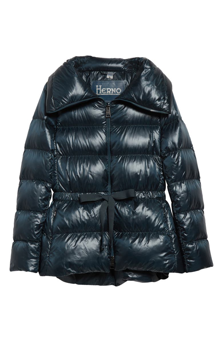 Herno Shiny Nylon Down Puffer Jacket, Alternate, color, 