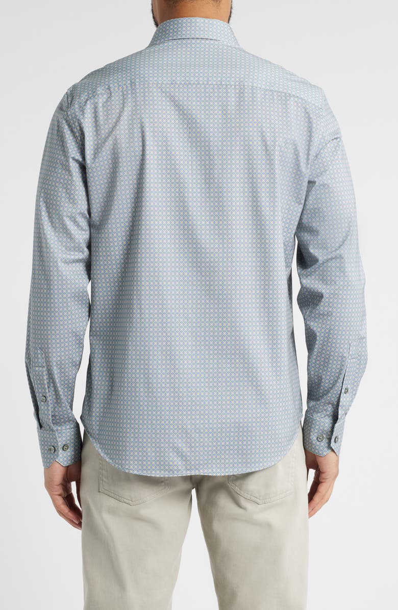 Bugatchi James OoohCotton<sup>®</sup> Button-Up Shirt, Alternate, color, Mint