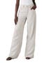 XL Straight Leg Linen Blend Jeans