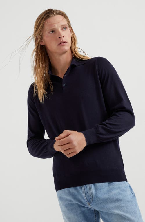 Brunello Cucinelli Cashmere Polo Sweater