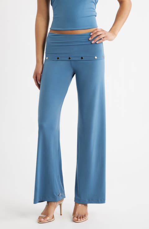 Liza Stud Detail Knit Pants