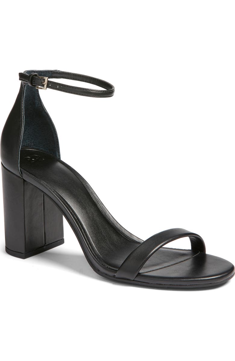 BP. Livia Ankle Strap Sandal, Main, color, Black