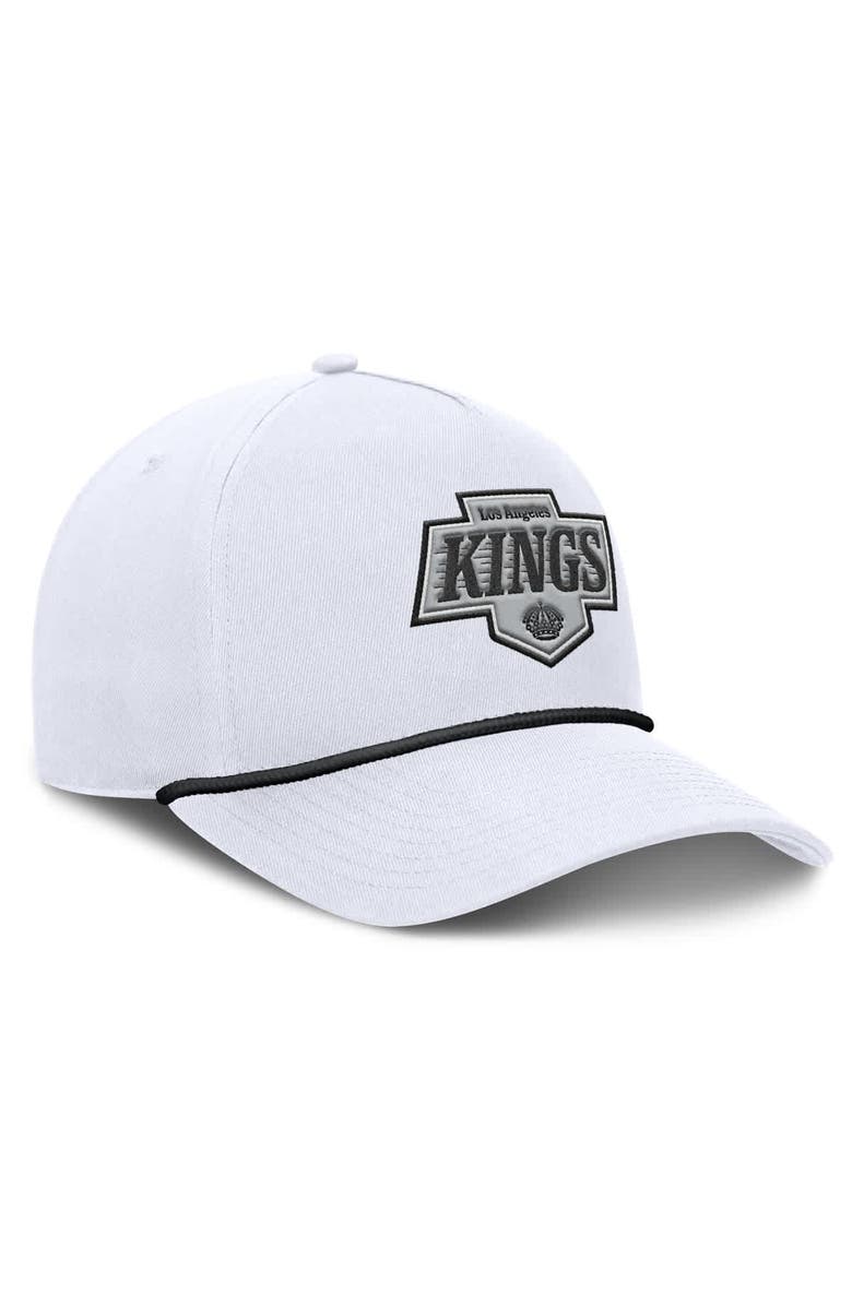 FANATICS Men's Fanatics White Los Angeles Kings Rope A-Frame Adjustable Hat, Alternate, color, 