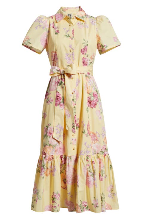 Floral Shirtdress (Regular & Petite)