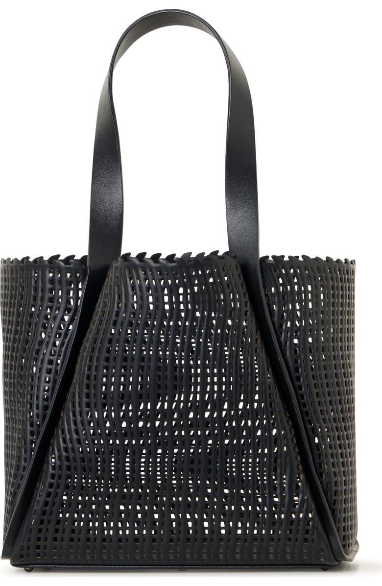 Akris Medium Alex Tote, Alternate, color, Black