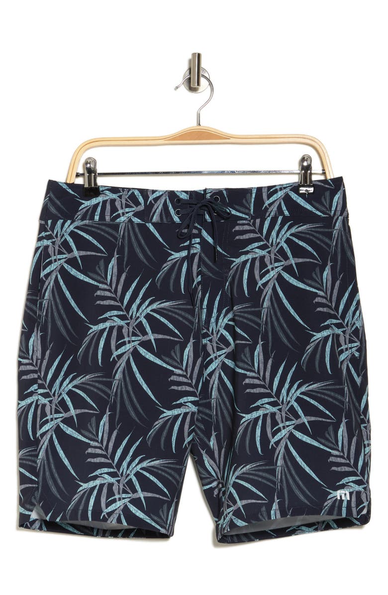 TravisMathew Trawler Board Shorts, Alternate, color, Dress Blues