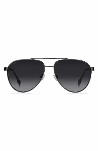 BOSS 60mm Aviator Sunglasses
