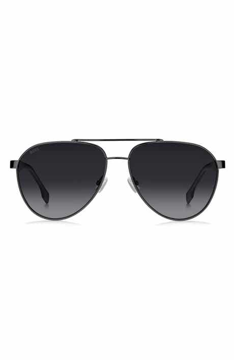 BOSS 60mm Aviator Sunglasses