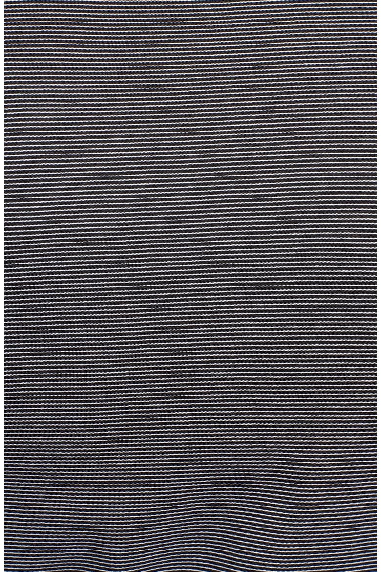 'Finch's Stripe' Egyptian Cotton Lisle Polo, Alternate, color, BLACK