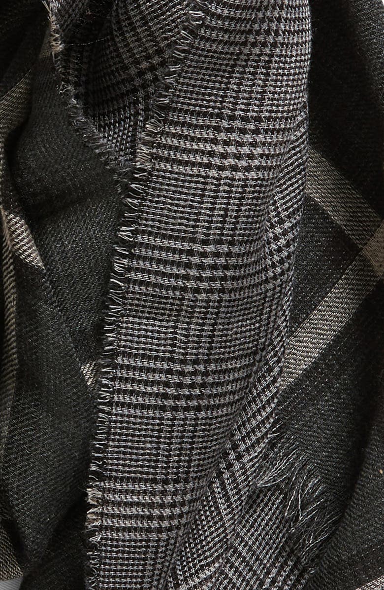 Max Mara Tirana Check Wool & Silk Stole, Alternate, color, 