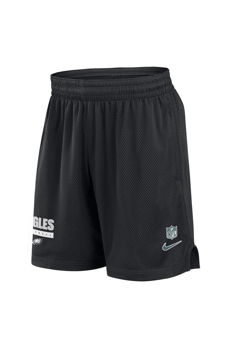 Nike Men's Nike Black Philadelphia Eagles 2024 Sideline Performance Mesh Shorts, Alternate, color, 