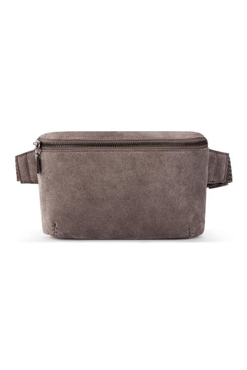 The Sak Caraway Small Belt Bag In Mushroom Suede
