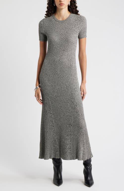 Nordstrom Rib Knit Dress In Gray