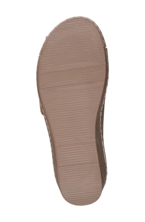 Gc Shoes Annora Wedge Sandal In Gold