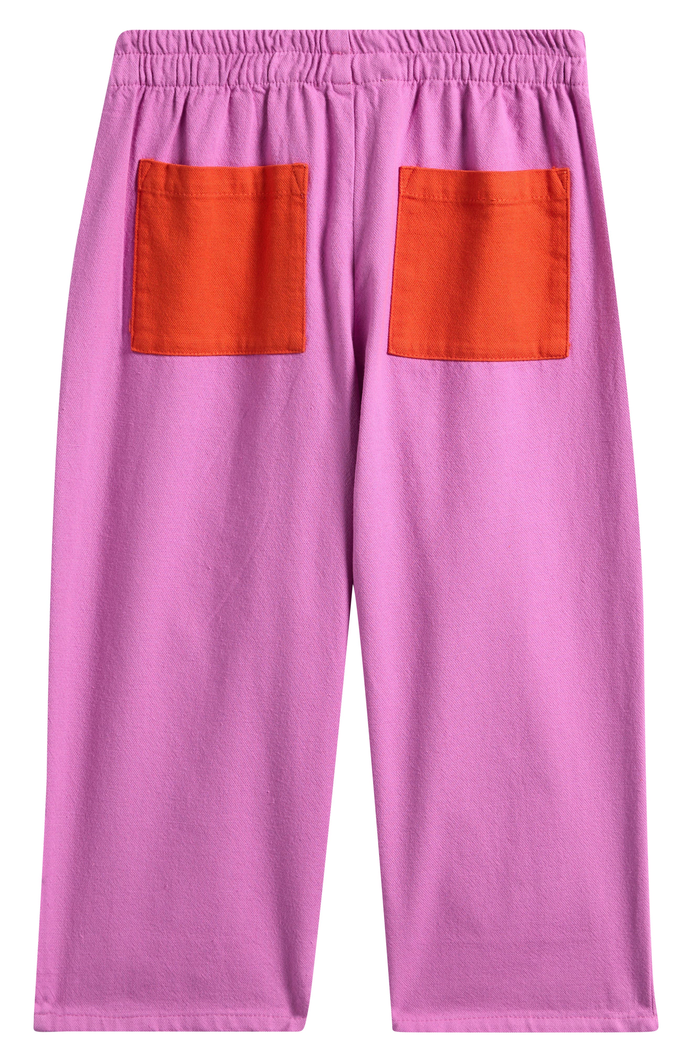 Bobo Choses Kids' Colorblock Organic Cotton Pants — фото 3