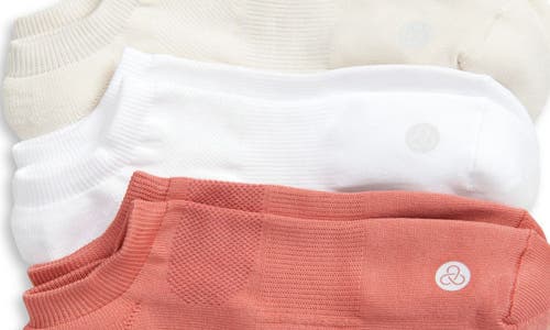 Zella 3-pack Low Training Socks In Neutral