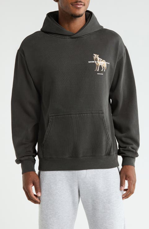 Wolf Night Club Graphic Hoodie