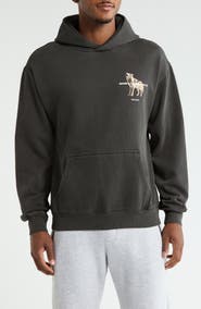 SANTO STUDIO Wolf Night Club Graphic Hoodie