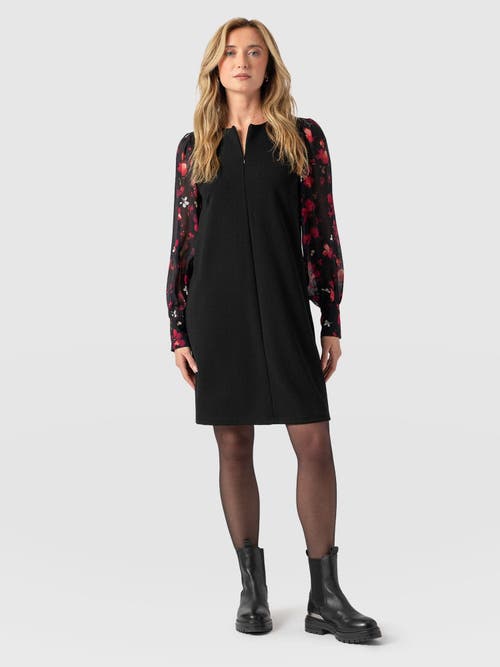 Shop Saint + Sofia Esme Zip Up Dress